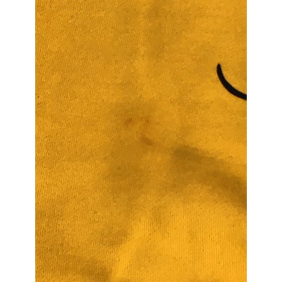 Mickey Mouse Disneyland Sweatshirt Men's Large Yellow Crewneck Pullover - Picture 6 of 10